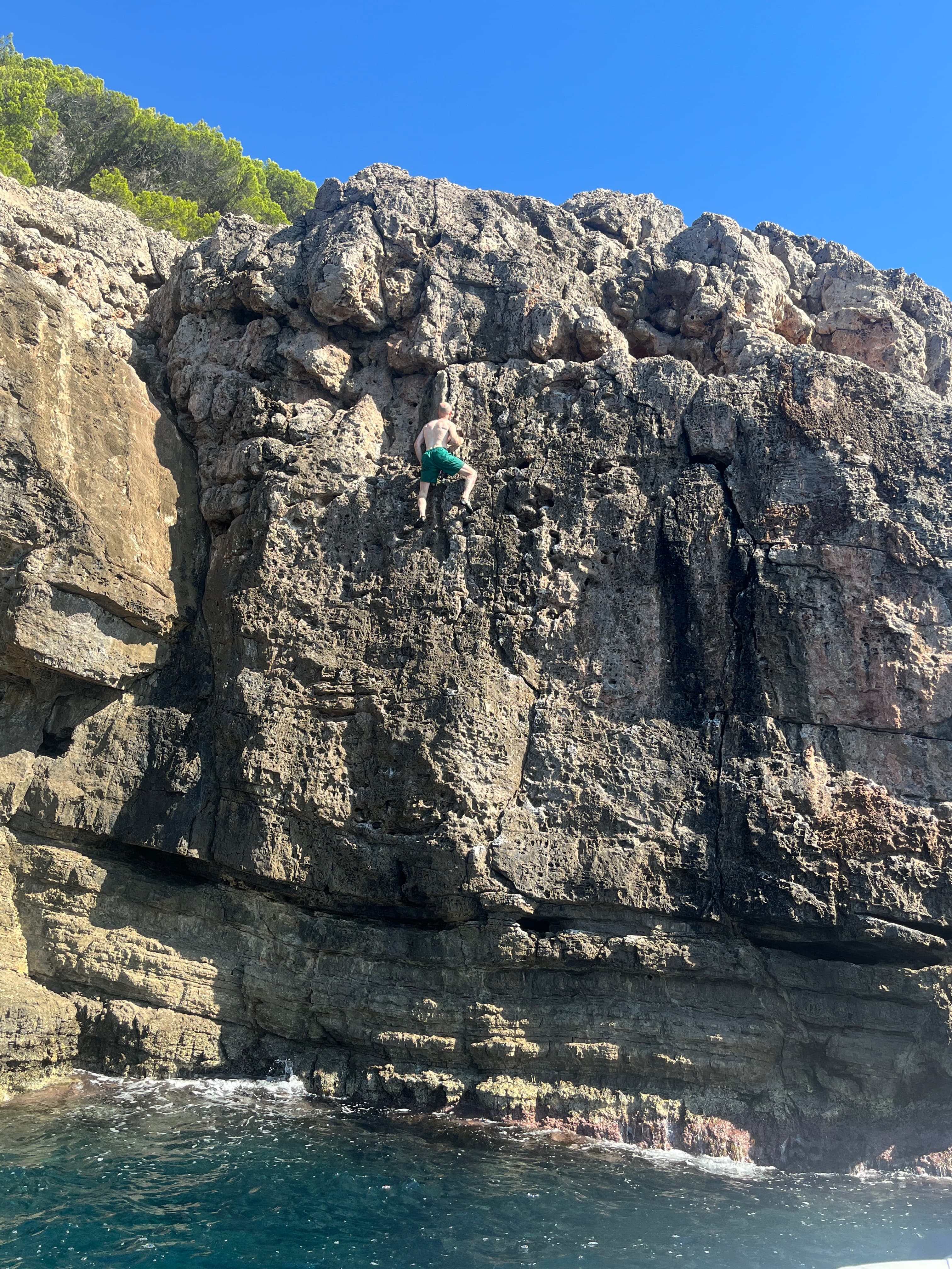 Mallorca deep water soloing